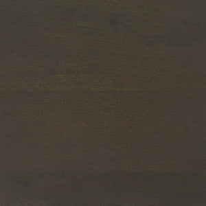 Mercana Arelius 36" Wide Display Cabinet with Solid Mango Wood and Glass Panels for Modern Homes and Offices Black-Brown Wood | Black Metal 69210