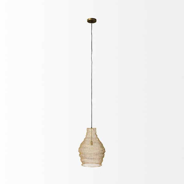 Mercana Halycon Artisan Pendant Light: Handcrafted Elegance for Dining Spaces with a Coastal Touch 69239