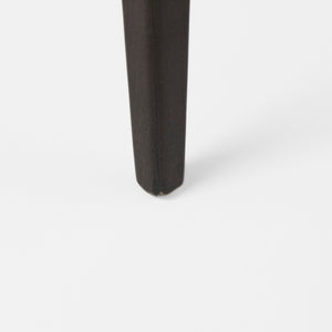 Mercana Niles Wingback Dining Chair - Elegant Cream Upholstery with Warm Wood Legs for Timeless Comfort Cream Fabric | Dark Brown Wood 69399