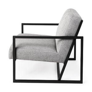 Mercana Armelle Modern Accent Chair with Industrial Design - Stylish Comfort for Living Room or Office Use 69453