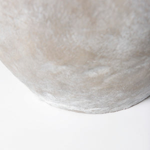 Mercana Gobi Rustic Tan Ceramic Oval Vase - Timeless Mediterranean Style for Home Décor and Accents Tan Ceramic | 23H 69404