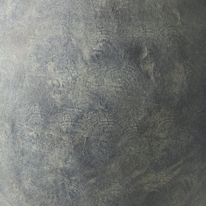 Mercana Gobi Rustic Tan Ceramic Oval Vase - Timeless Mediterranean Style for Home Décor and Accents Gray Ceramic | 23H 69406