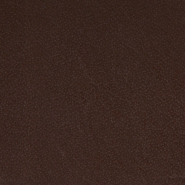 Mercana Clarissa Dark Brown Woven Leather Counter Stool with Sturdy Black Iron Frame for Modern Spaces Brown Leather | Black Metal | Counter 69393