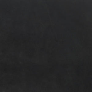 Mercana Berbick Dining Chair – Industrial-Modern Design with Top-Grain Leather & Sturdy Iron Frame, Pre-assembled Black Leather | Black Metal 69273