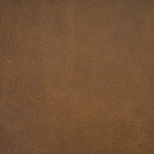 Mercana Berbick Dining Chair – Industrial-Modern Design with Top-Grain Leather & Sturdy Iron Frame, Pre-assembled Brown Leather |Black Metal 69274