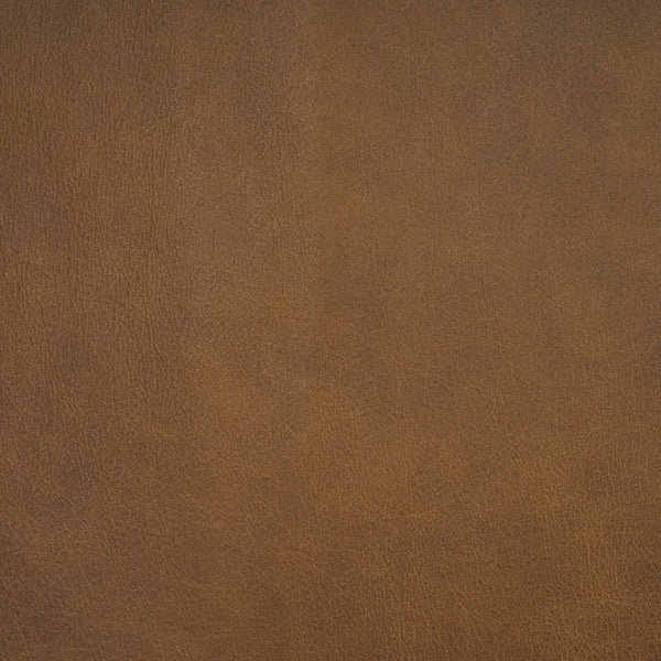 Mercana Berbick Dining Chair – Industrial-Modern Design with Top-Grain Leather & Sturdy Iron Frame, Pre-assembled Brown Leather |Black Metal 69274