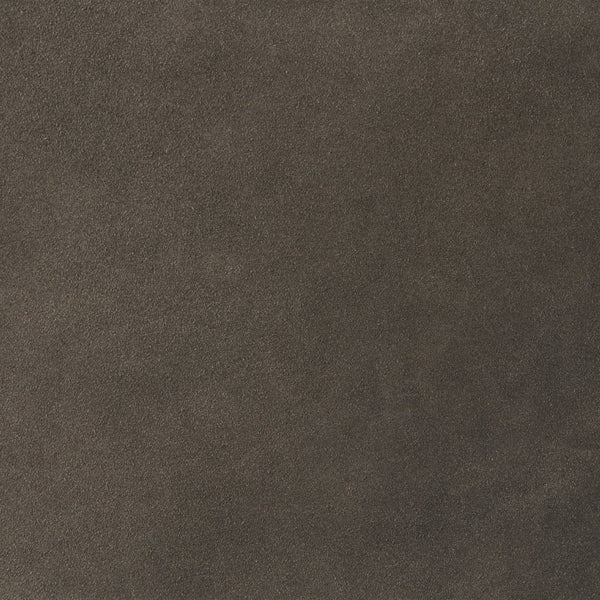 Mercana Berbick 43" Suede Upholstered Stool with Sturdy Iron Frame for Modern Farmhouse and Urban Spaces 69281