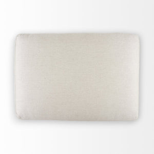 Mercana Valence Armless Sectional Piece – Modular Comfort & Timeless Style for Any Living Space Design Cream Fabric | 2/3 Ottoman 69112