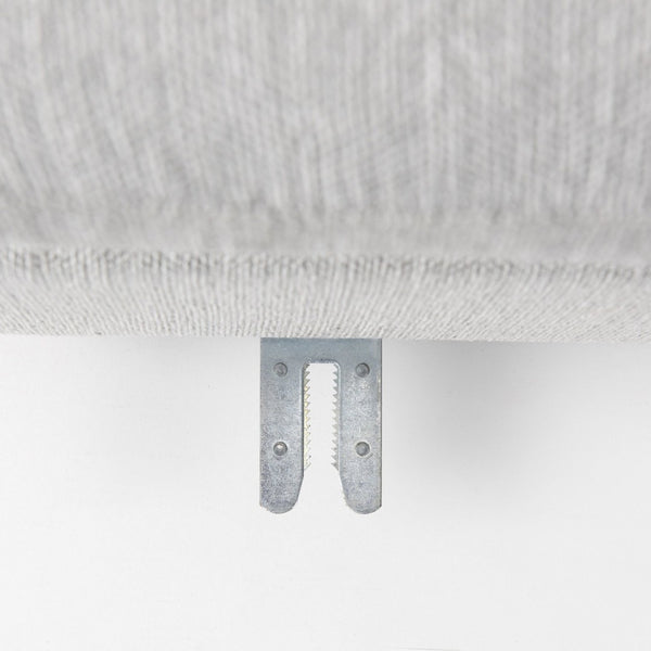 Mercana Valence Corner Sectional Piece: Stylish Modular Comfort for Effortless Living and Custom Layouts Light Gray Fabric | Corner Chair 69116