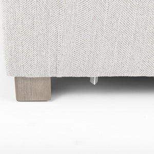 Mercana Valence Corner Sectional Piece: Stylish Modular Comfort for Effortless Living and Custom Layouts Light Gray Fabric | Corner Chair 69116