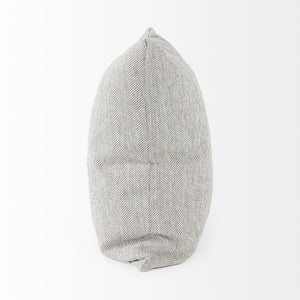 Mercana Valence Corner Sectional Piece: Stylish Modular Comfort for Effortless Living and Custom Layouts Light Gray Fabric | Throw Pillow 69121