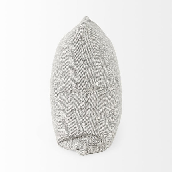 Mercana Valence Corner Sectional Piece: Stylish Modular Comfort for Effortless Living and Custom Layouts Light Gray Fabric | Throw Pillow 69121