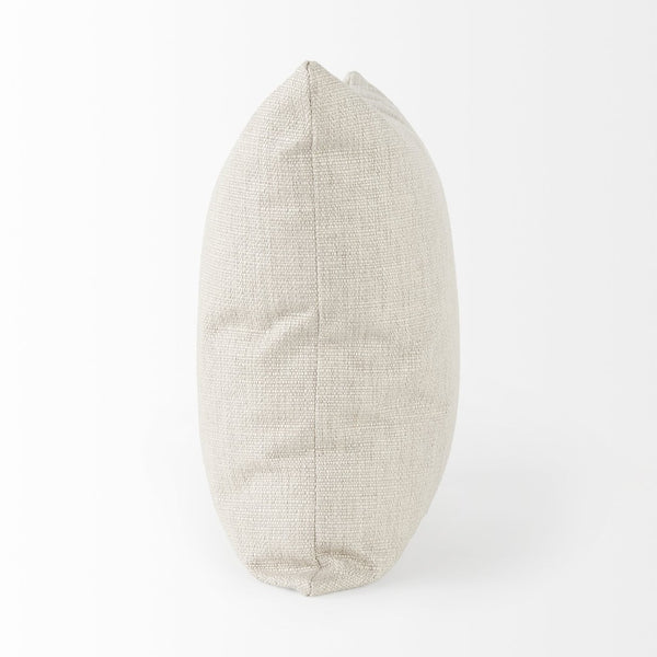 Mercana Valence Armless Sectional Piece – Modular Comfort & Timeless Style for Any Living Space Design Cream Fabric | Throw Pillow 69115