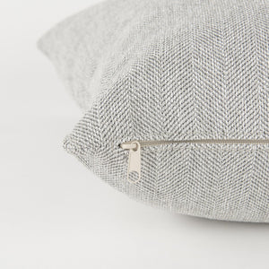 Mercana Valence Corner Sectional Piece: Stylish Modular Comfort for Effortless Living and Custom Layouts Light Gray Fabric | Arm Pillow 69120