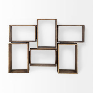 Mercana Simul Versatile Modular Shelving Unit - Industrial-Style Storage for Home or Office Decor Solutions 50246