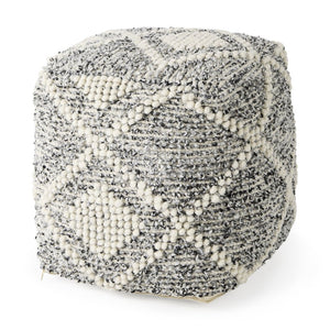 Mercana Ekiya Handwoven Pouf for Versatile Comfort and Style – Perfect Accent for Any Living Space Decor 69520