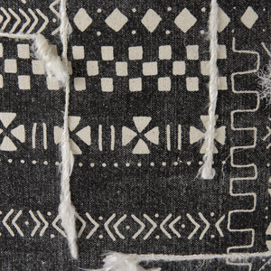 Mercana Bethune Decorative Pillow Cover with Striking Embroidered Pattern for Modern and Boho Interiors 67334