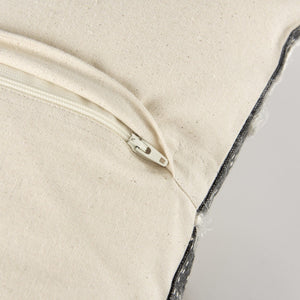 Mercana Bethune Decorative Pillow Cover with Striking Embroidered Pattern for Modern and Boho Interiors 67334