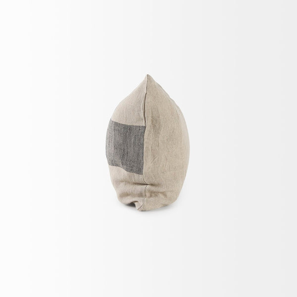 Mercana Raquel Decorative Pillow Cover - Coastal Farmhouse Style with Timeless Plaid Design for Any Space 69420