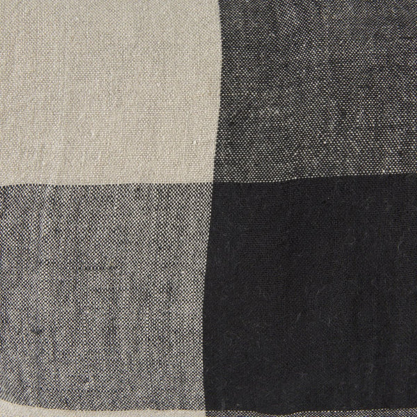 Mercana Raquel Decorative Pillow Cover - Coastal Farmhouse Style with Timeless Plaid Design for Any Space 69420