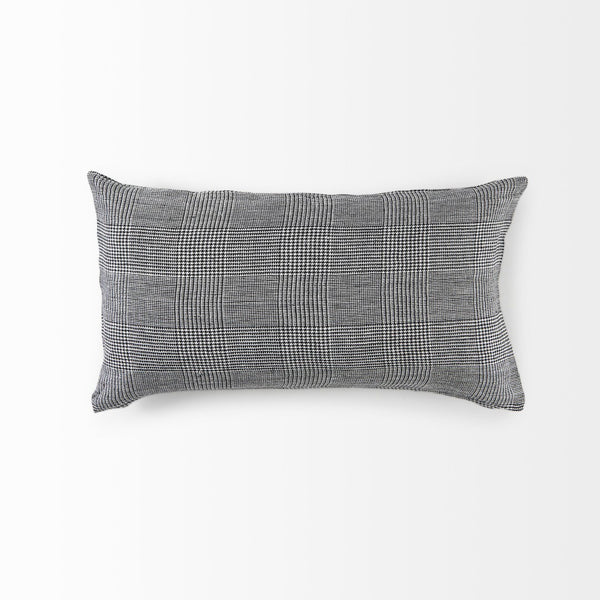 Mercana Ramone Decorative Pillow Cover - Modern Black and White Accent for Stylish Living Spaces and Decor 69430