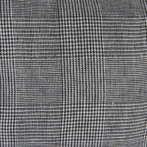 Mercana Ramone Bold Modern Decorative Pillow Cover in Crisp Linen for Contemporary Home Decor Accent 69431