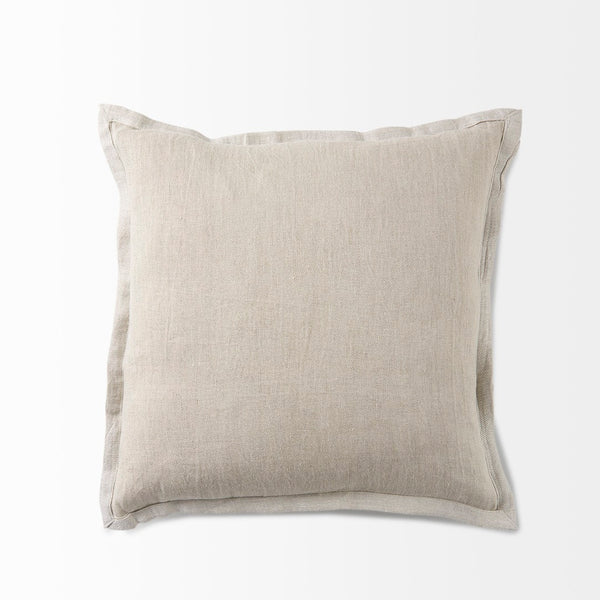 Mercana Mae Decorative Pillow Cover - Versatile Linen Accent for Modern, Coastal & Farmhouse Decor Spaces 69445