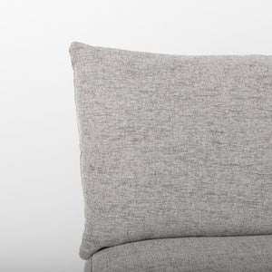 Mercana Valence Versatile Armless Sectional Module: Modern Comfort with Modular Flexibility for Your Space Mediuma Gray Fabric | Armless Chair 69123