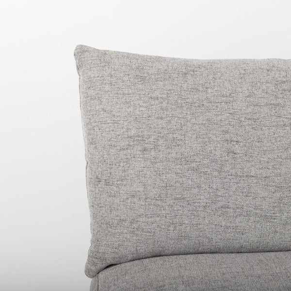 Mercana Valence Versatile Armless Sectional Module: Modern Comfort with Modular Flexibility for Your Space Mediuma Gray Fabric | Armless Chair 69123