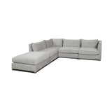 Mercana Valence Medium Gray Modular Sofa Elements 69126