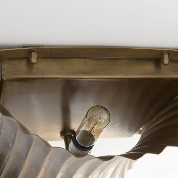 Mercana Letitia Sculptural Wall Sconce – Modern Hammered Design for Art Deco Elegance & Luxurious Glow 68777