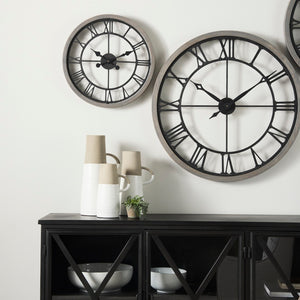 Mercana Garand Two-Toned Ceramic Jug - Stylish Farmhouse Accent for Modern and Rustic Home Decor Spaces White/Natural Ceramic | 14H 31059