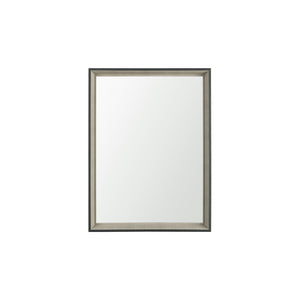 Mercana Black and Gray Framed 18x24  Bathroom Vanity Mirror MIR-D197-P1824SP