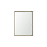 Black and Gray Framed 18x24  Bathroom Vanity Mirror