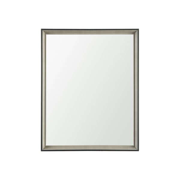 Mercana Black and Gray Framed 24x30  Bathroom Vanity Mirror MIR-D197-P2430SP