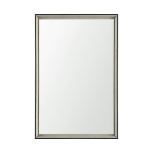 Mercana Black and Gray Framed 24x36  Bathroom Vanity Mirror MIR-D197-P2436SP