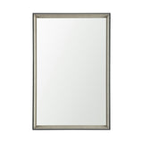 Mercana Black and Gray Framed 24x36  Bathroom Vanity Mirror MIR-D197-P2436SP