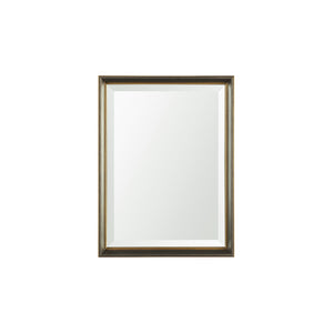 Mercana Antique Gold Framed 18x24 Beveled Bathroom Vanity Mirror MIR-D200-B1824SP