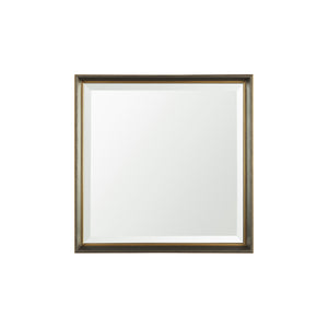 Mercana Antique Gold Framed 24x24 Beveled Bathroom Vanity Mirror MIR-D200-B2424SP