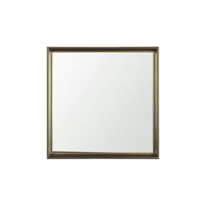 Mercana Antique Gold Framed 24x24  Bathroom Vanity Mirror MIR-D200-P2424SP