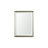 Silver Framed 18x24 Beveled Bathroom Vanity Mirror