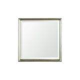 Mercana Silver Framed 24x24 Beveled Bathroom Vanity Mirror MIR-D201-B2424SP