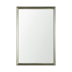 Mercana Silver Framed 24x36  Bathroom Vanity Mirror MIR-D201-P2436SP