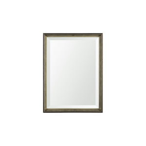 Mercana Pewter and Ant. Champagne Framed 18x24 Beveled Bathroom Vanity Mirror MIR-D203-B1824SP