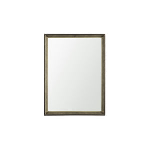 Mercana Pewter and Ant. Champagne Framed 18x24  Bathroom Vanity Mirror MIR-D203-P1824SP