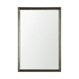 Pewter and Ant. Champagne Framed 24x36  Bathroom Vanity Mirror