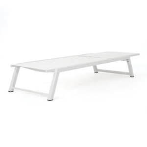 English Elm Christopher Knight Home® - Myers Chaise Lounge - Modern Outdoor Seating With Adjustable Backrest, Durable Aluminum Frame & Mesh 61407.00WWHIMP2