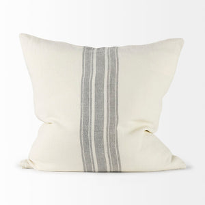 Mercana Patrice Decorative Pillow Cover in Striped Design - Modern Cotton Blend for Effortless Style Upgrade 68871