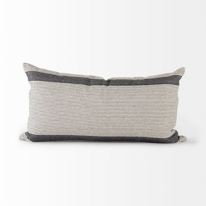 Mercana Nancy Decorative Pillow Cover - Contemporary Stripe Design for Modern & Coastal Home Décor Styles 68877