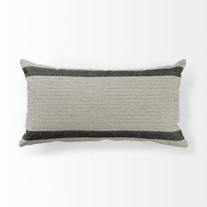 Mercana Nancy Decorative Pillow Cover - Contemporary Stripe Design for Modern & Coastal Home Décor Styles 68877